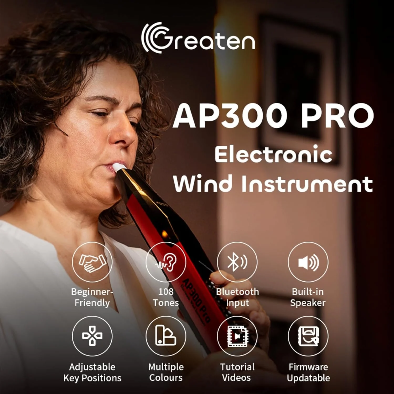 AP300 Pro Electronic Wind Instrument Digital Saxophone - Image 2